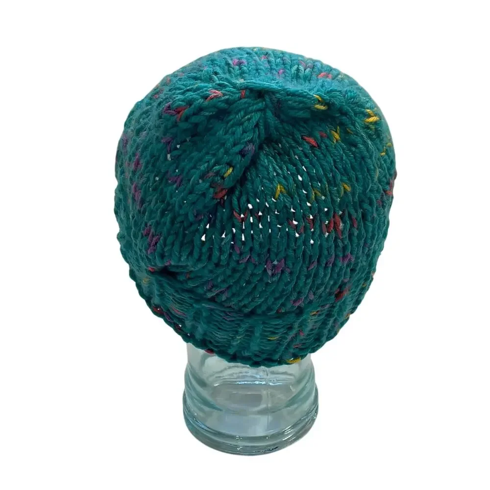 hand made teal blue